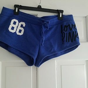 Love pink shorts